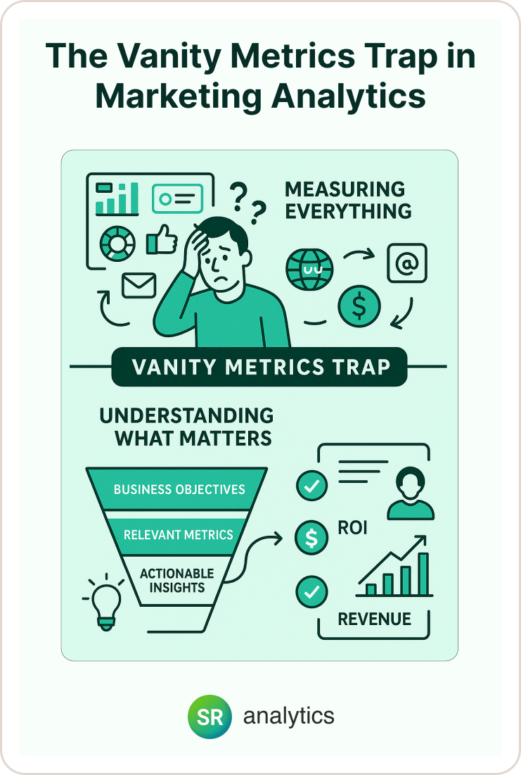 The Vanity Metrics Trap in Marketing Analytics