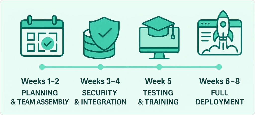 Implementation Timeline and Results 