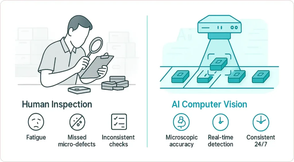 Quality Control Revolution: When Computer Vision Beats Human Inspection